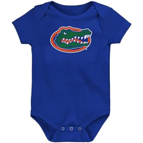 Outerstuff NCAA Officially Licensed Newborn & Infants 0-24 Months Primary Logo Creeper Bodysuit Romper