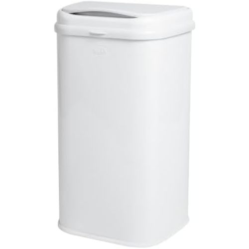 Ubbi Stainless Steel Venti Diaper Pail, No Special Bag, Odor-Locking, White