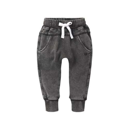 Acid Wash Jogger - Black