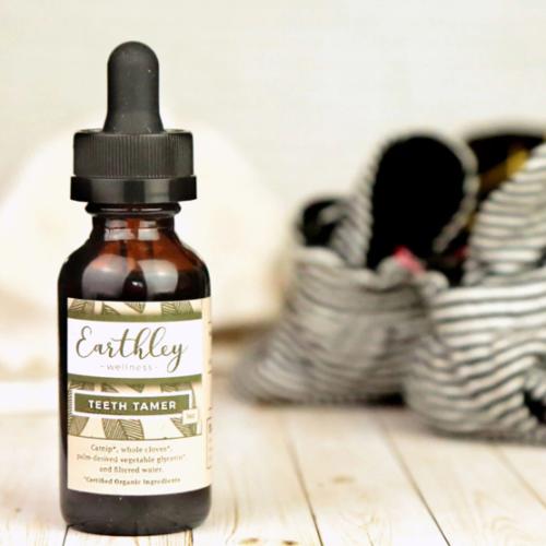 Teeth Tamer - Natural Teething Relief by Earthley, 2oz. - In His Hands Birth Supply