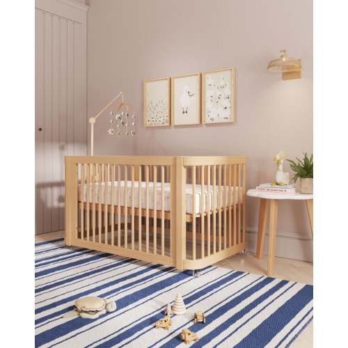 The Wave Crib | Convertible Crib To Toddler Bed | Nestig