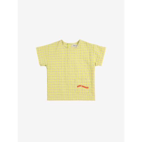 Vichy woven blouse