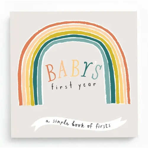 Little Rainbow Memory Baby Book