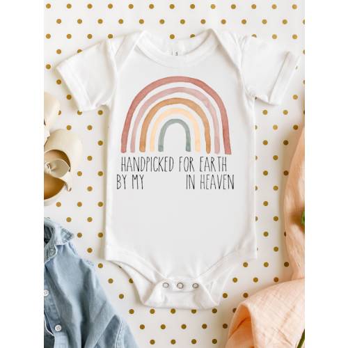 Handpicked for Earth by My Grandma in Heaven Baby Bodysuit