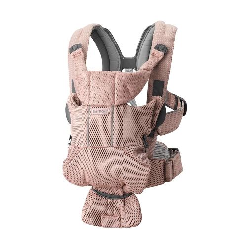 BabyBjörn Baby Carrier Free, 3D Mesh, Dusty Pink