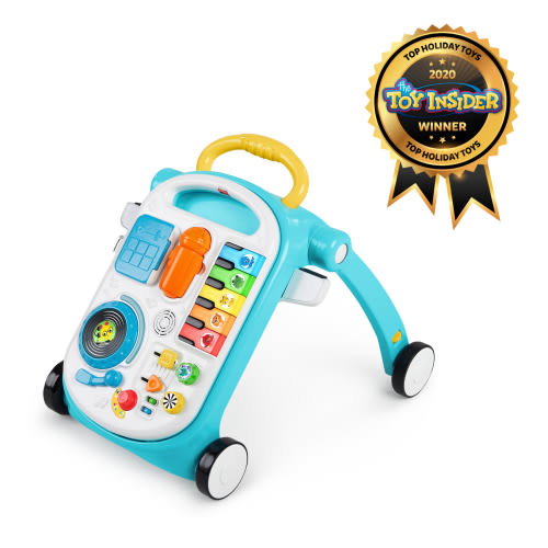 Baby Einstein 4-in-1 Musical Mix 'N Roll Activity Walker, Toddler Table, Floor Toy for Kids 6 Months+