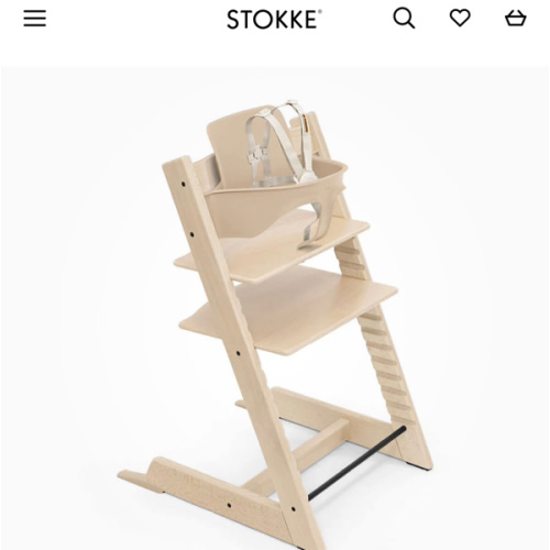 Stokke Tripp Trapp Toddler High Chair: Adjustable High Chair | Stokke® Online Shop