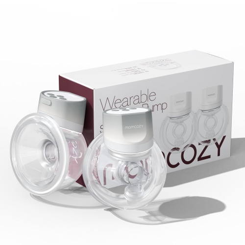 Momcozy S12 Pro Electric Breast Pump Hands Free, Wearable Breast Pump 24mm Gray