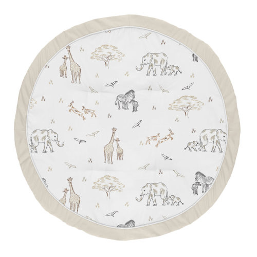 Sweet Jojo Designs Serengeti Animals Baby Play Mat by Sweet Jojo Designs | Wayfair
