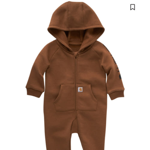 Carhartt Infant Boys' Fleece Zip Front Long Sleeve Coverall
