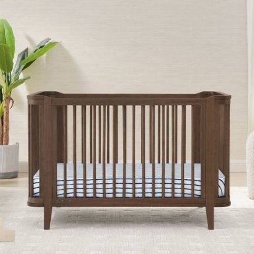 Delta Children Noah 4-In-1 Convertible Crib Greenguard Gold Certified - Teak Brown