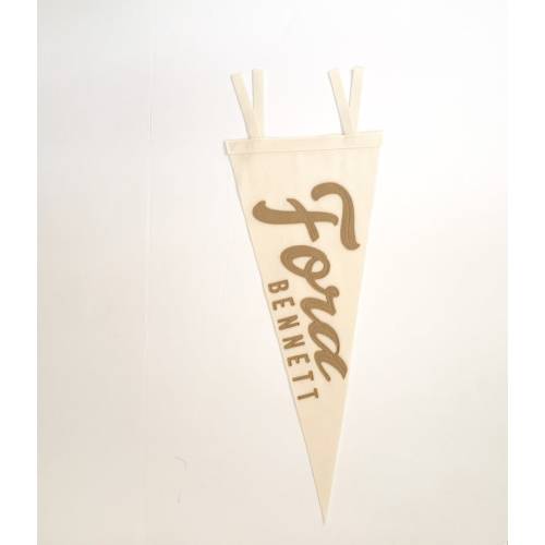 Custom Name Felt Pennant Flag