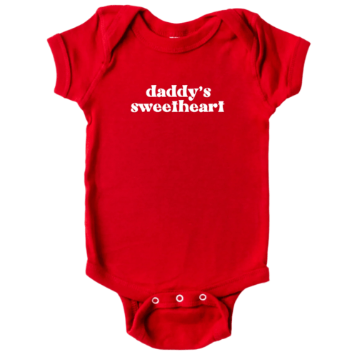 Daddy's Sweetheart Onesie