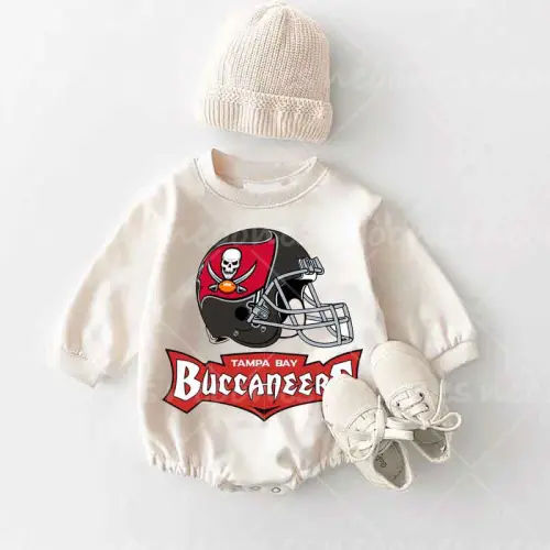 Baby Buccaneers Romper and Adult Sweatshirt