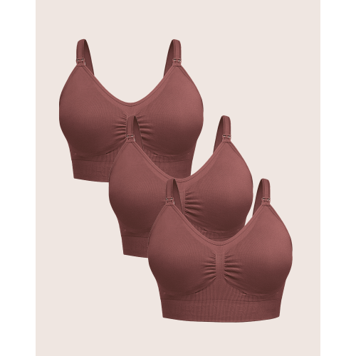 Wash Wear Spare® Nursing Bra 3-Pack | Redwood – Kindred Bravely