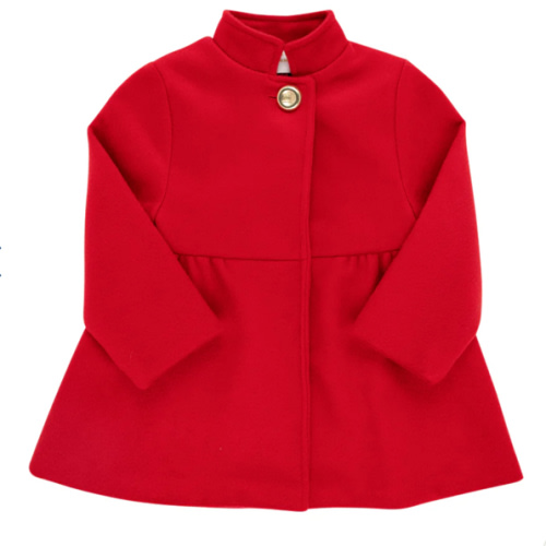 Penelope Peacoat - Richmond Red with Nantucket Navy Lining