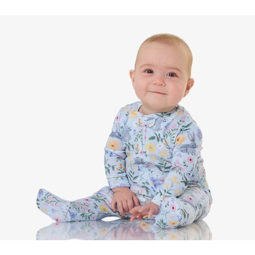Rifle Paper Co. Bunny Floral Organic Cotton Baby Pajama