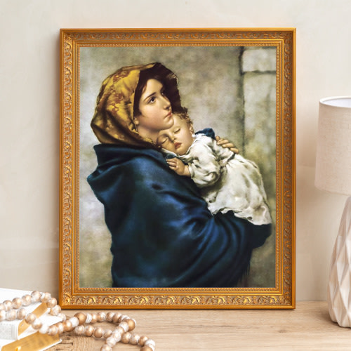 Madonna of the Streets Framed Canvas - Sacred Signature Collection
