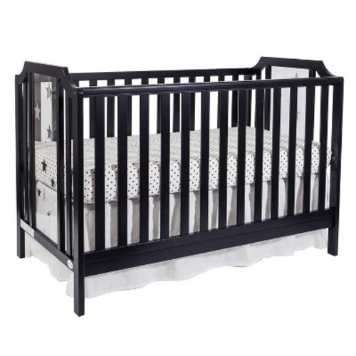 Suite Bebe Celeste 3-in-1 Convertible Island Crib - Black