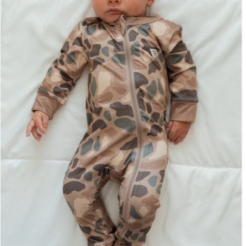 Baby Zip Up - Pintail Camo – BURLEBO