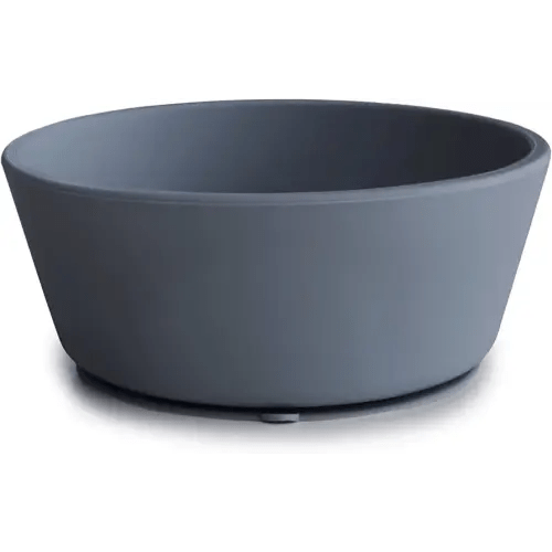 mushie Silicone Suction Bowl | BPA-Free Non-Slip Design (Tradewinds)