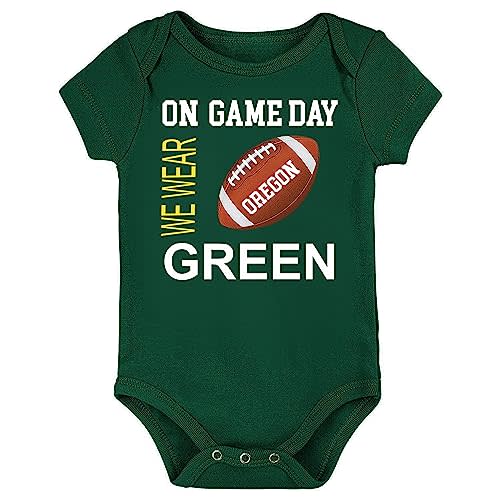 Future Tailgater On Game Day Baby Bodysuit for Oregon Fans