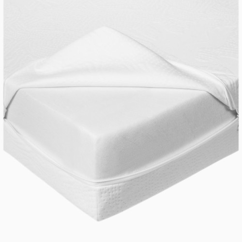 Mini Crib Size Mattress, 3" - White