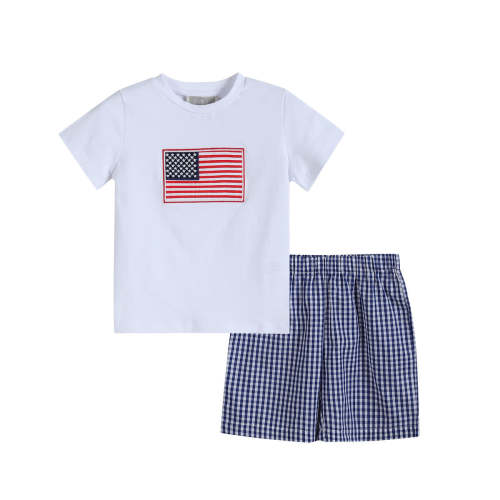 USA Flag Shorts Set – Rattle Dazzle