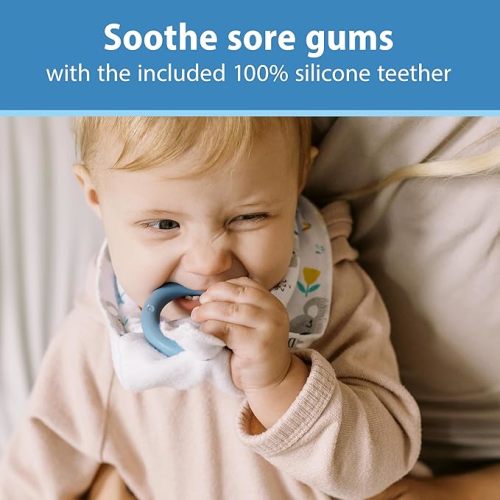 Dr. Brown's Bandana Bibs with Snap-On Removable Teether
