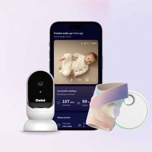Dream Sock Duo: Baby Sleep Monitor with Camera