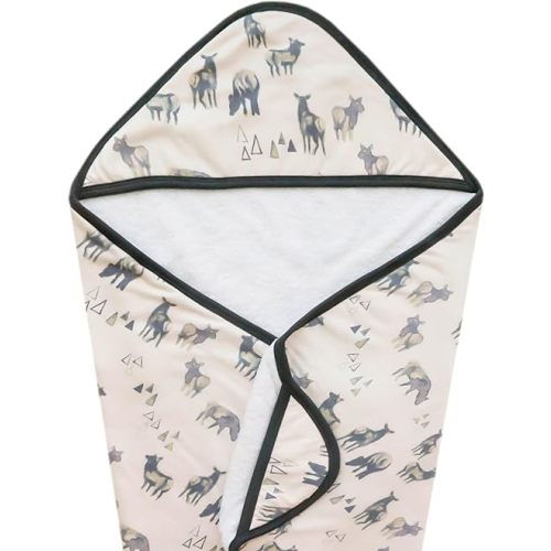Copper Pearl Hooded Bath Towels Premium Knit/Terry Cloth Baby Towels with Hood, Pockets, and Cool Designs - Great to Gift and Make Bath Time Fun - Baby Bath Towel, Cody
