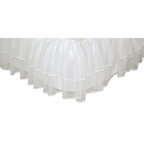 Harper Orchard Monette Princess Crib Dust Ruffle & Reviews | Wayfair