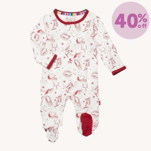 white game day modal magnetic parent favorite footie – Magnetic Me