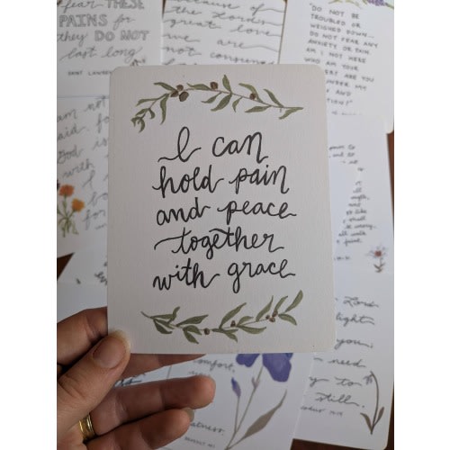 Catholic Birth Affirmation Cards