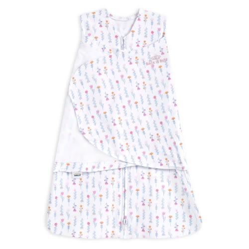 Flower Garden Cotton Baby Swaddle | HALO