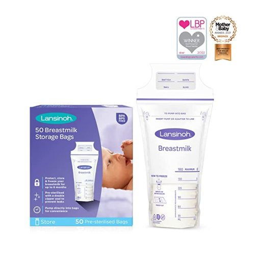 Lansinoh Breast Milk Storage Bags 50