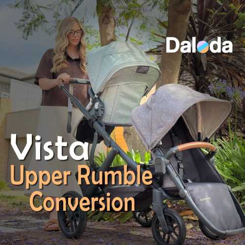 Upper Rumble Seat Conversion for UPPAbaby Vista V2/V3