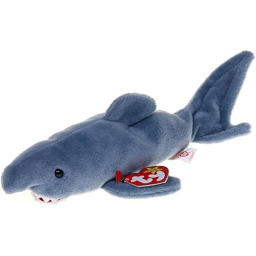 Crunch the Shark Beanie Baby (Retired)