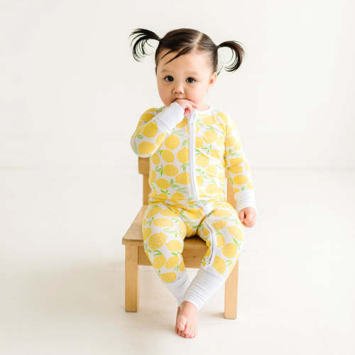 Lemons Bamboo Viscose Zippy
