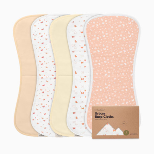 Urban Burp Cloths (5 Pack) - Butterflies