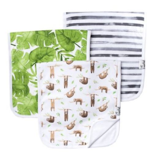 Copper Pearl Noah 3-Pack Burp Cloths - MULTI - 3 PACK