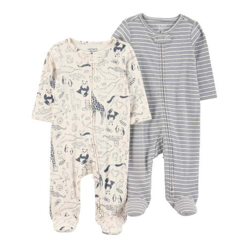 Carter's Child of Mine Baby Boy, Sleep 'n Play, 2-Pack, Sizes Preemie-6/9 months