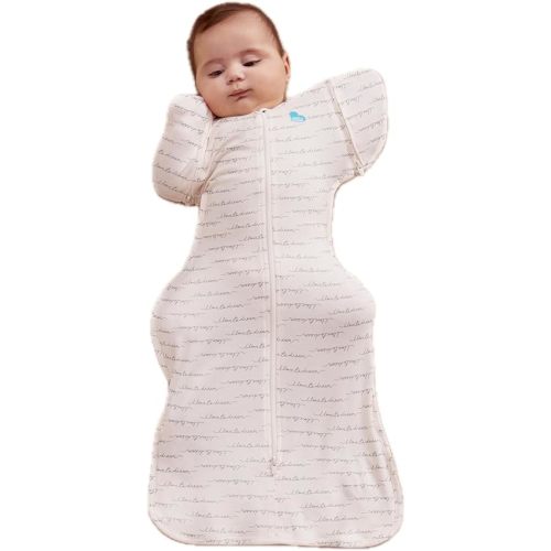 Love to Dream Swaddle UP, Baby Sleep Sack, Self-Soothing Swaddles for Newborns, Get Longer Sleep, Secure Fit Helps Calm Startle Reflex, New Born Essentials for Baby, 1.0 TOG, Medium 13-19 lbs, Dreamer