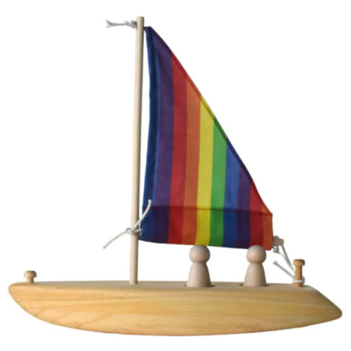 Toy sailboat