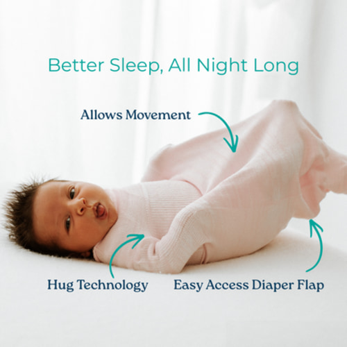 Pink Swaddle Sleep Sack – Swaddelini