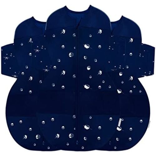 Happiest Baby SNOO Sleep Sack - 100% Organic Cotton Baby Swaddle Blanket - Doctor Designed Promotes Healthy Hip Development