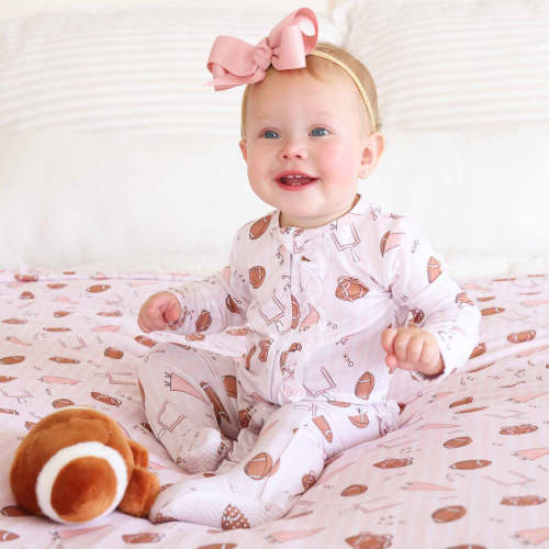 Girl Ruffle Zipper Footies | Best Sellers