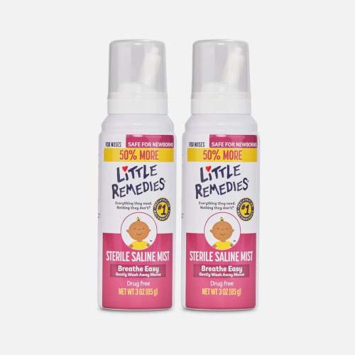 Little Noses Saline Mist Spray, 3 oz. (2-Pack)