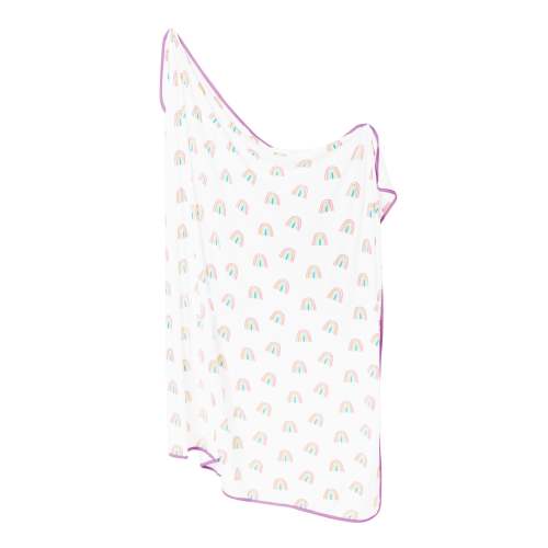 Swaddle Blanket in Poi Rainbow