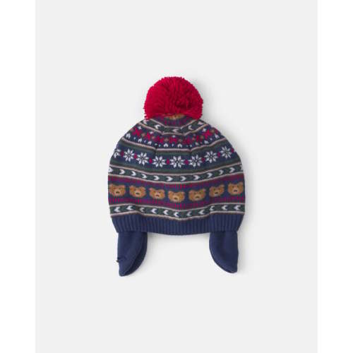 Baby Boy Pom Fair Isle Beanie - OshKosh B'gosh | Carter's